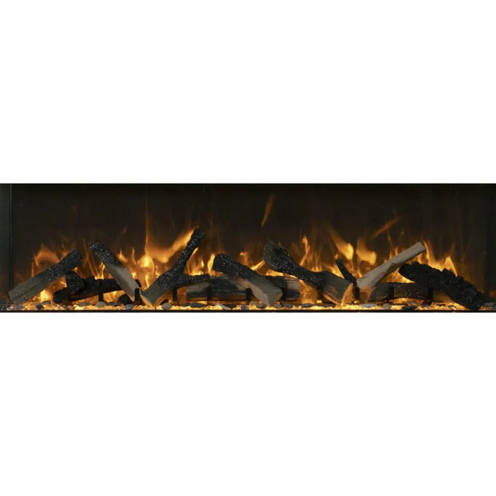 Amantii 16-Piece Split Log Set with Deluxe Media Kit for Electric Fireplaces