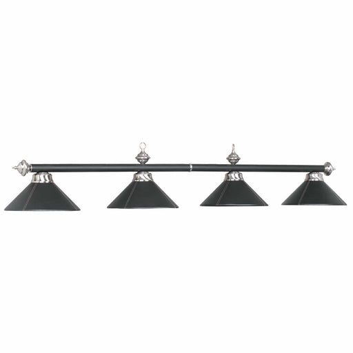 RAM Game Room 4 Lt - 54" Billiard Light - Leather/Black RAM Game Room