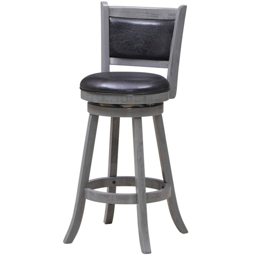 Ram Game Room Backed Barstool - Black - BBSTL SL RAM Game Room