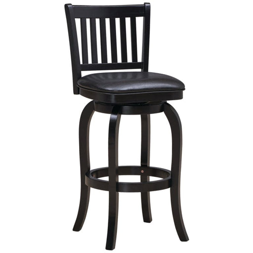 RAM Game Room Backed Barstool Square Seat - Black - BBSTL2 BLK RAM Game Room