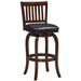 RAM Game Room Backed Barstool Square Seat - Cappuccino - BBSTL2 CAP RAM Game Room