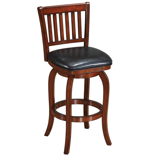 RAM Game Room Backed Barstool Square Seat - Chestnut- BBSTL2 CN RAM Game Room