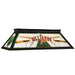 RAM Game Room Billards KD Green Billiard Table Light RAM Game Room