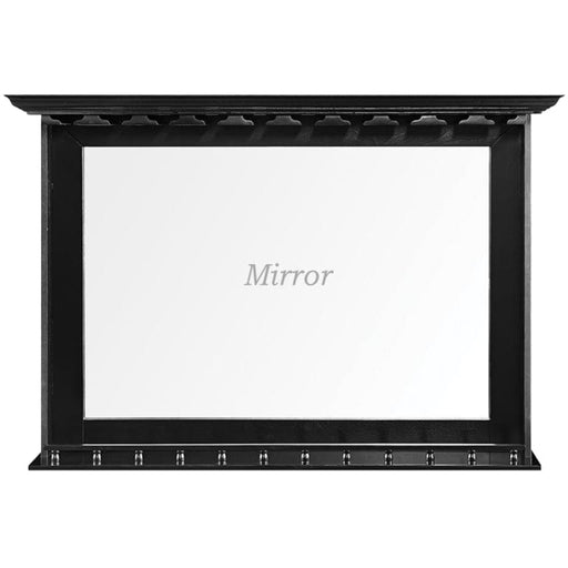 Ram Game Room Bar Mirror -Black BMR BLK RAM Game Room