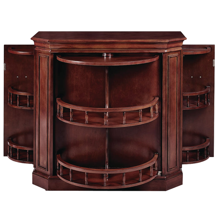Ram Game Room - Bar Cabinet With Spindle - English Tudor - BRCB1 ET