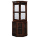 Ram Game Room Corner Bar Cabinet - Cappuccino - BRCB4 CAP RAM Game Room