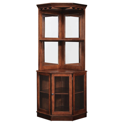 Ram Game Room Corner Bar Cabinet - Chestnut- BRCB4 CN RAM Game Room