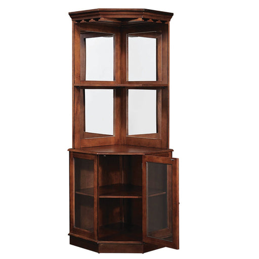 Ram Game Room Corner Bar Cabinet - Chestnut- BRCB4 CN RAM Game Room