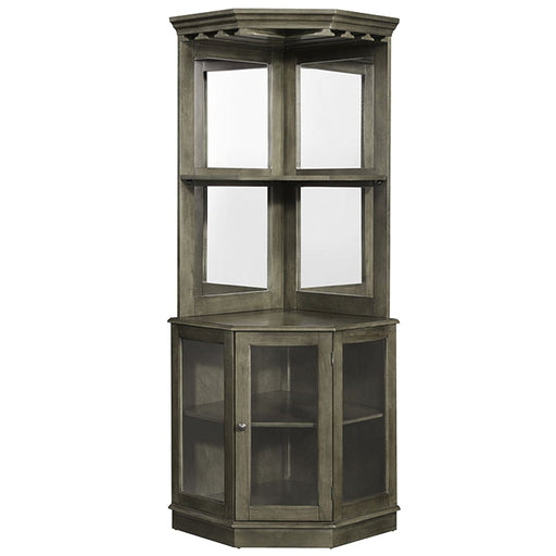 Ram Game Room Corner Bar Cabinet - Slate - BRCB4 SL RAM Game Room