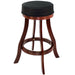 Ram Game Room Backless Barstool - English Tudor - BSTL ET RAM Game Room