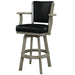 Ram Game Room Swivel Barstools With Arms- Slate - BSTL2 SL RAM Game Room