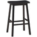 Ram Game Room Backless Saddle Barstool - Black - BSTL3 BLK RAM Game Room