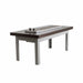 The Outdoor Plus Videl Bellingham Cooking Table 96" - With Anza Grill Insert VG-BELL2PC96WC-WHTV-ONX - View 1
