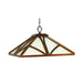 RAM Game Room Chateau- 17" Pendant Light-chestnut RAM Game Room