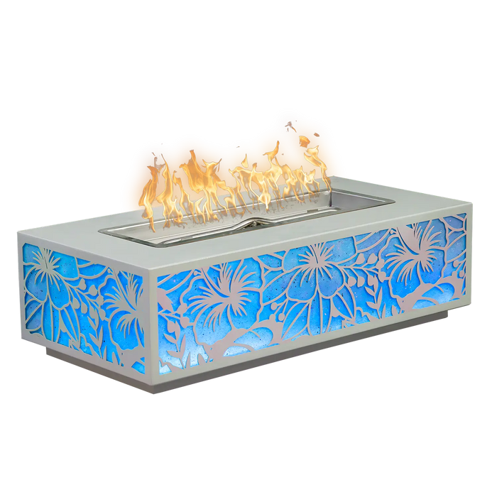 The Outdoor Plus Coronado Fire Pit – Caribbean Edition – LED