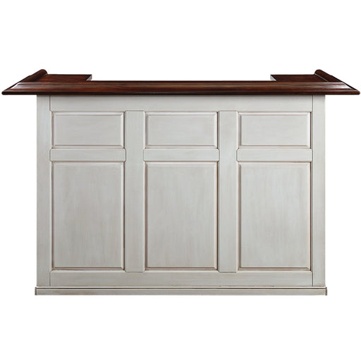 Ram Game Room 72" Bar - Antique White - DBAR72 AW RAM Game Room