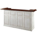 Ram Game Room 84" Bar - Antique White - DBAR84 AW RAM Game Room