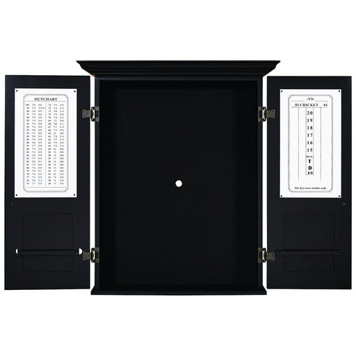 Ram Game Room Dartboard Cabinet Square - Black - DCAB3 BLK RAM Game Room