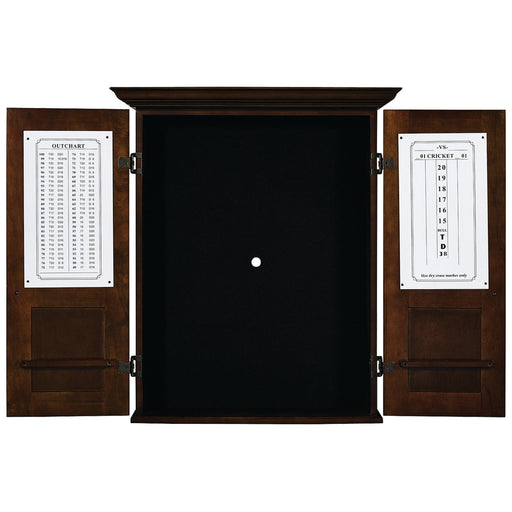 Ram Game Room Dartboard Cabinet Square - Cappuccino - DCAB3 CAP RAM Game Room