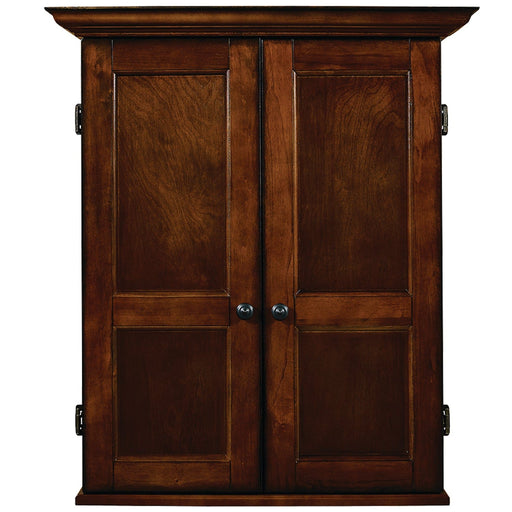 Ram Game Room Dartboard Cabinet Square - Chestnut- DCAB3 CN RAM Game Room