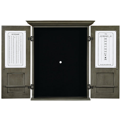 Ram Game Room Dartboard Cabinet Square - Slate - DCAB3 SL RAM Game Room