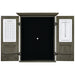 Ram Game Room Dartboard Cabinet Square - Slate - DCAB3 SL RAM Game Room