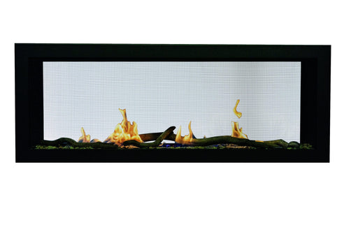 Sierra Flame Emerson 48" Natural Gas Slim See Thru Linear Gas Fireplace