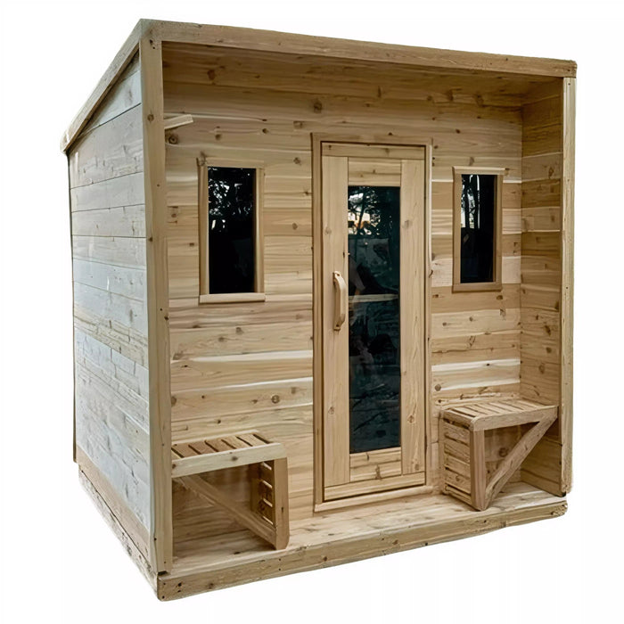 True North 5 Person Outdoor Cabin Sauna True North Saunas