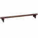 Ram Game Room 60" Dry Bar Foot Rail - Cappuccino- FR72 CAP RAM Game Room