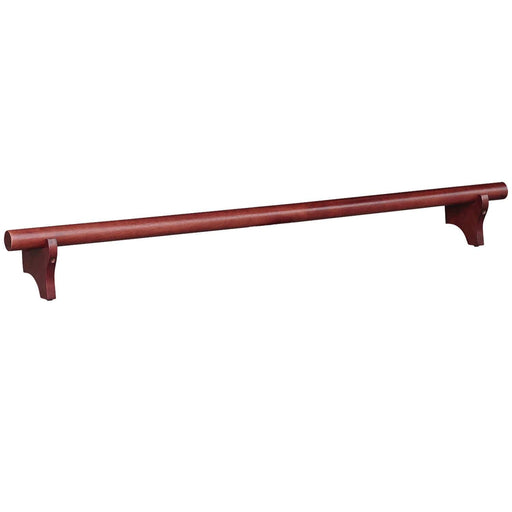 Ram Game Room 60" Dry Bar Foot Rail - English Tudor - FR60 ET RAM Game Room