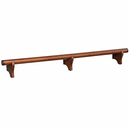 Ram Game Room 72" Dry Bar Foot Rail - Chestnut - FR72 CN RAM Game Room