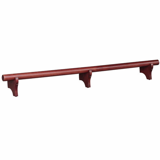 Ram Game Room 72" Dry Bar Foot Rail - English Tudor - FR72 ET RAM Game Room