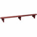 Ram Game Room 72" Dry Bar Foot Rail - English Tudor - FR72 ET RAM Game Room