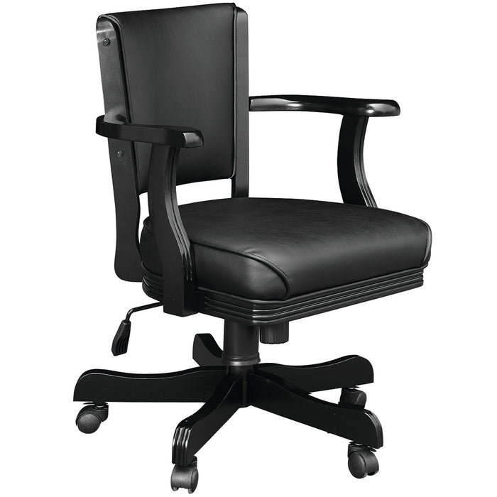 Ram Game Room Swivel Game Chair - Black - GCHR2 BLK