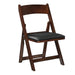 Ram Game Room Folding Game Chair - Cappuccino - GCHR4 CAP RAM Game Room