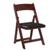 Ram Game Room Folding Game Chair - English Tudor - GCHR4 ET RAM Game Room