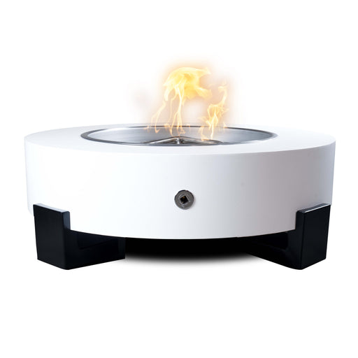 The Outdoor Plus Hollister Fire Pit Black & White