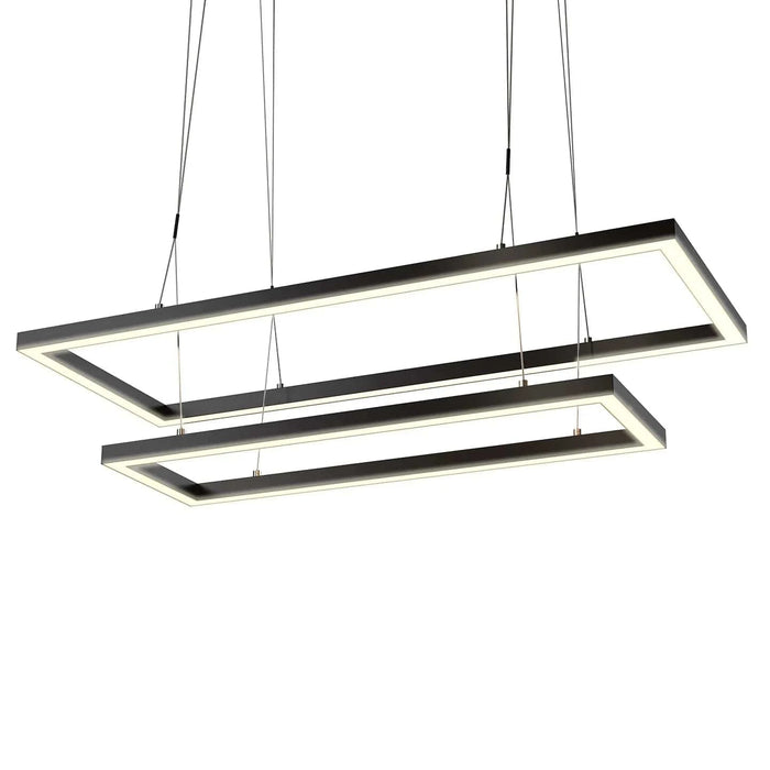 RAM Game Room - 54" LED Double Rectangular Game Table Light Fixture