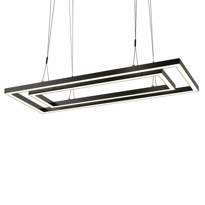 RAM Game Room - 54" LED Double Rectangular Game Table Light Fixture