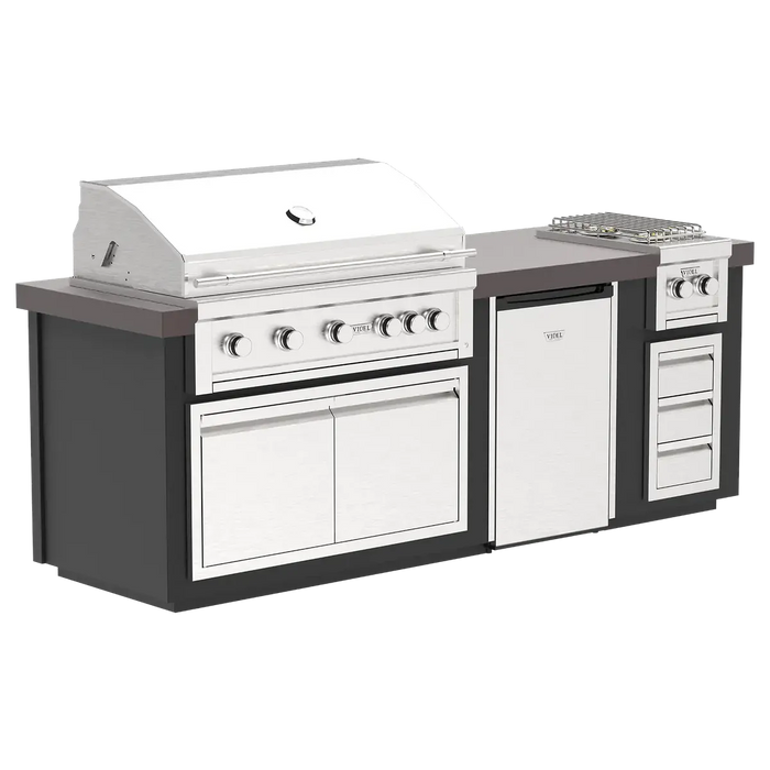 Videl 96" Luxe I - Complete BBQ Island