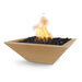 The Outdoor Plus 24" Maya GFRC Concrete Square Fire Bowl The Outdoor Plus