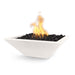 The Outdoor Plus 24" Maya GFRC Concrete Square Fire Bowl The Outdoor Plus