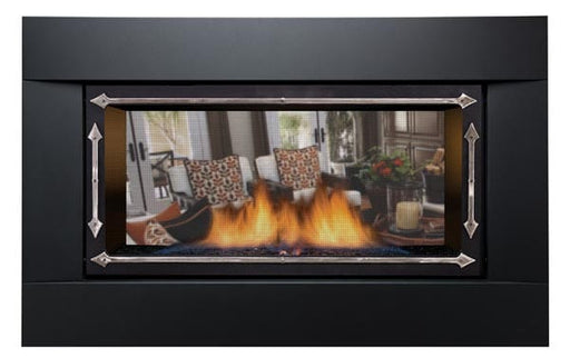 Sierra Flame Palisade 36" Natural Gas See Thru Direct Vent Linear Gas Fireplace