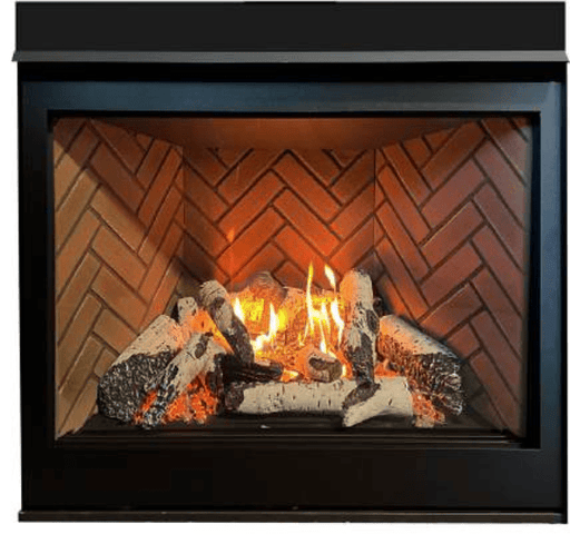 Sierra Flame Jasper 36" Natural Gas Clean Face Gas Fireplace