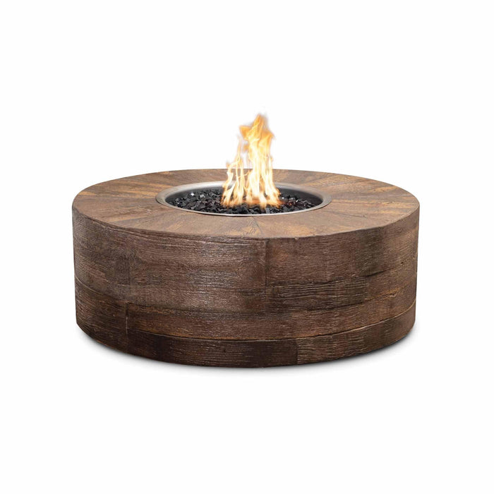 The Outdoor Plus Sequoia Wood Grain Fire Pit