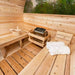 Dundalk Serenity MP Barrel 4-Person Outdoor Sauna CTC2245MP Dundalk Leisurecraft