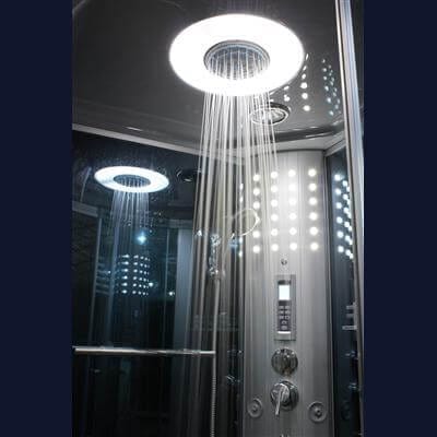 Mesa WS-801L Corner Steam Shower 42"L x 42"W x 85"H Mesa