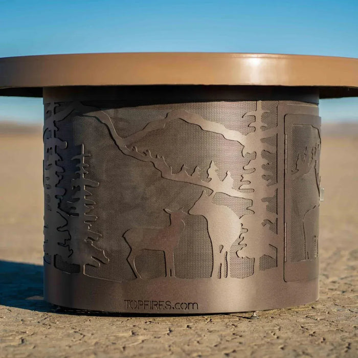 The Outdoor Plus "46" Round Outback Fire Pit