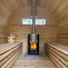 True North 8 Person 10' Long Barrel Sauna True North Saunas