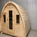 True North Large Pod 4-8 Person Outdoor Sauna True North Saunas